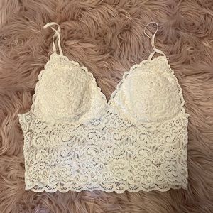 Cream Bralette/Tank